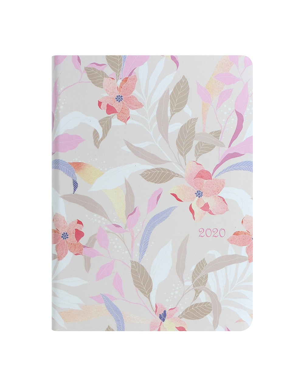 Flexi Pattern Botanical A5 Diary 2020 - Sharri Leather