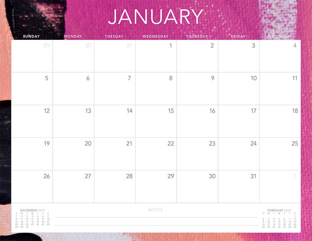 Free Printable 2020 Monthly Calendar Imom | Monthly