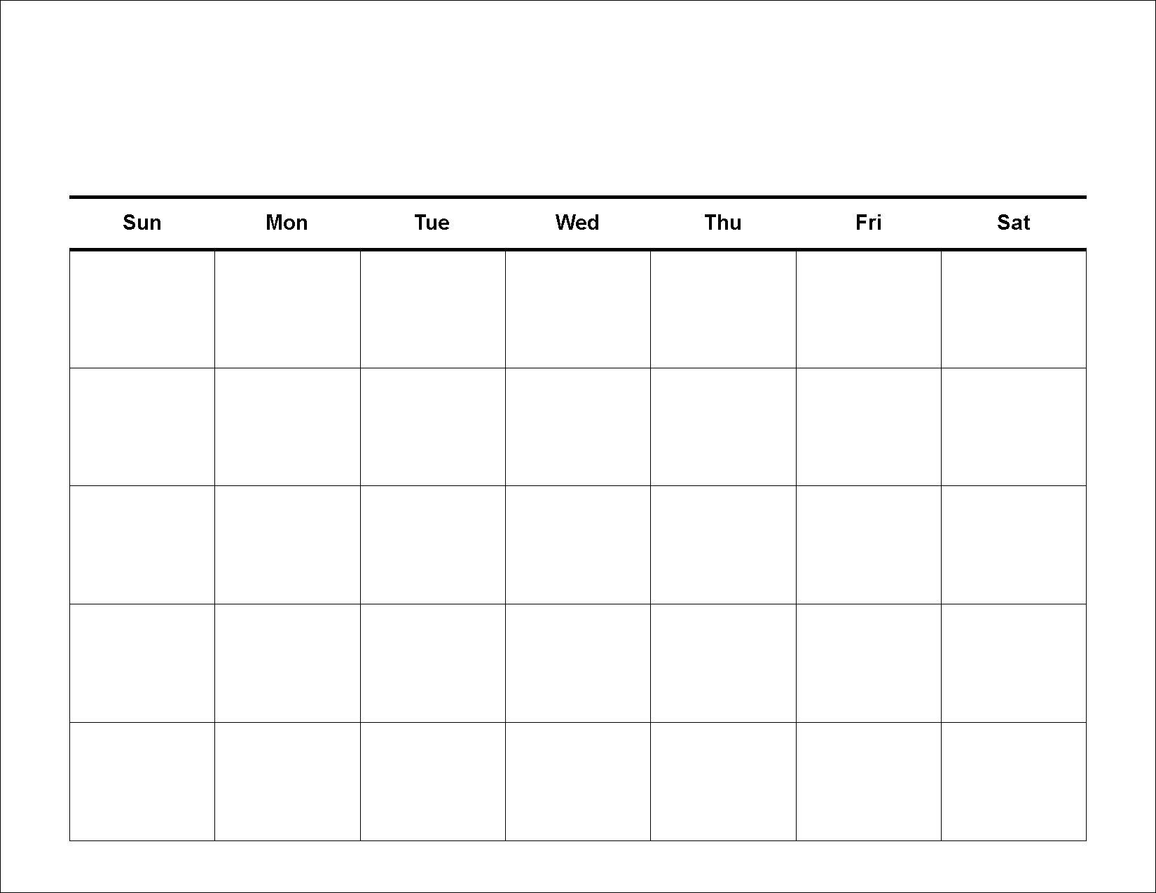 Free Printable Calendar Creator Calendar Printables Free Templates