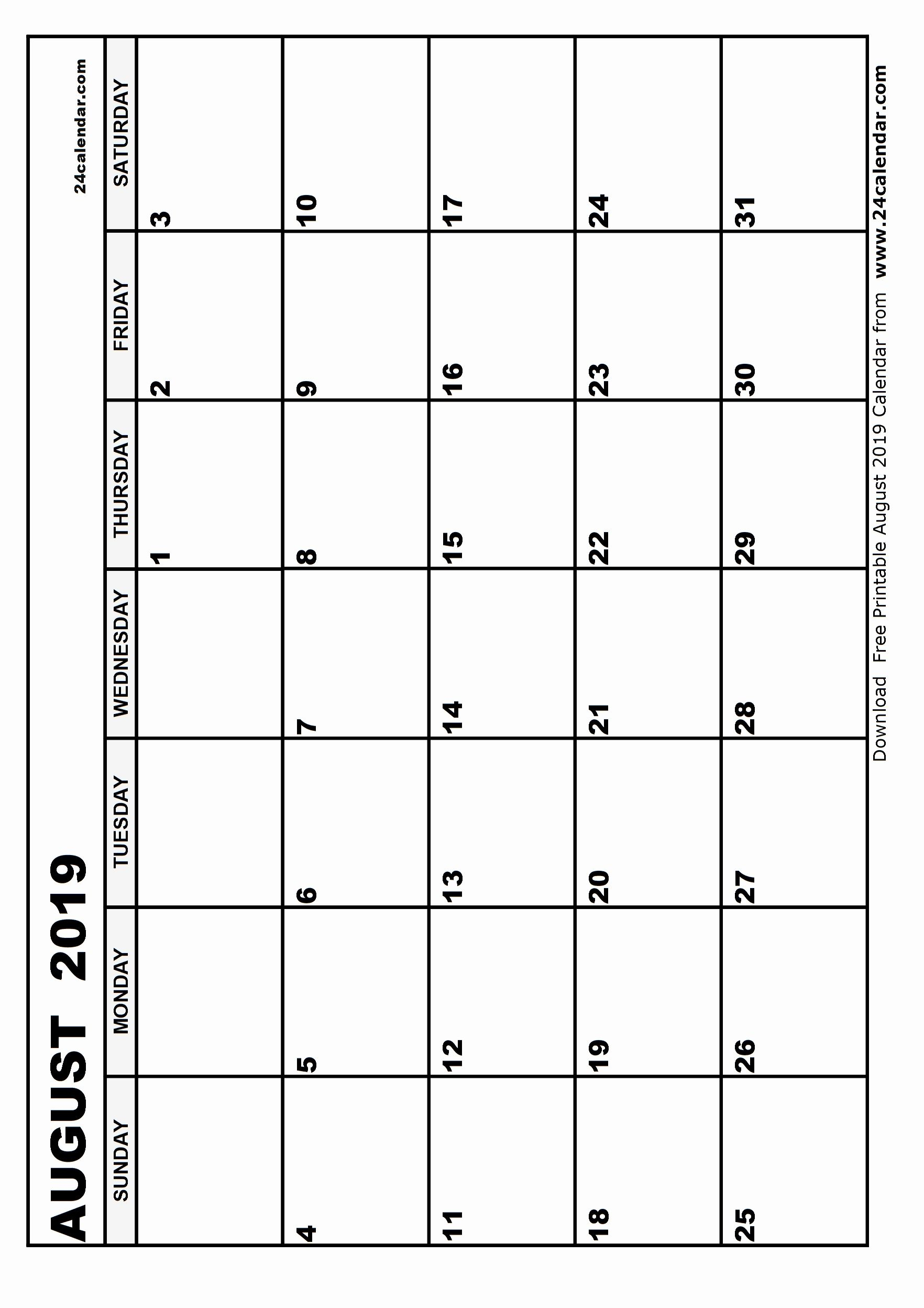 Calendar That You Can Write On - Tonie Cordula