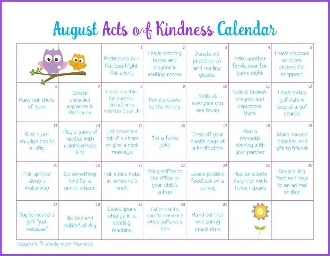 January Kindness Calendar 2020 - Hd Football