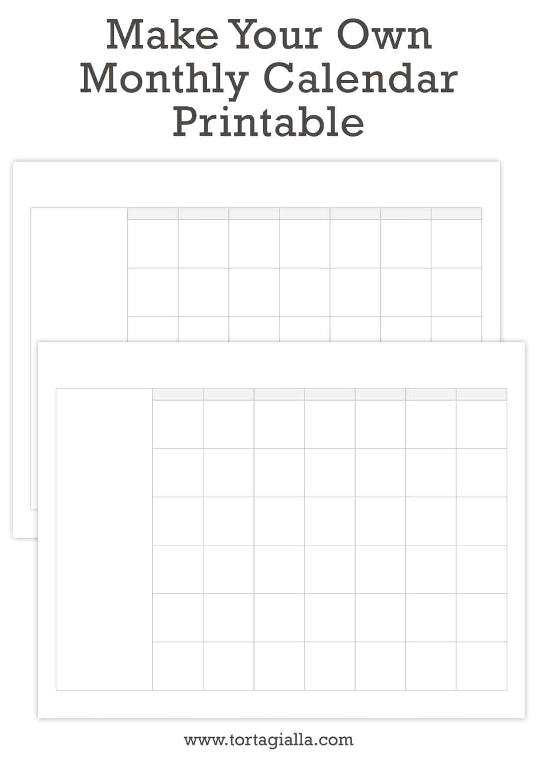 Free Printable Calendar Creator Calendar Printables Free Templates