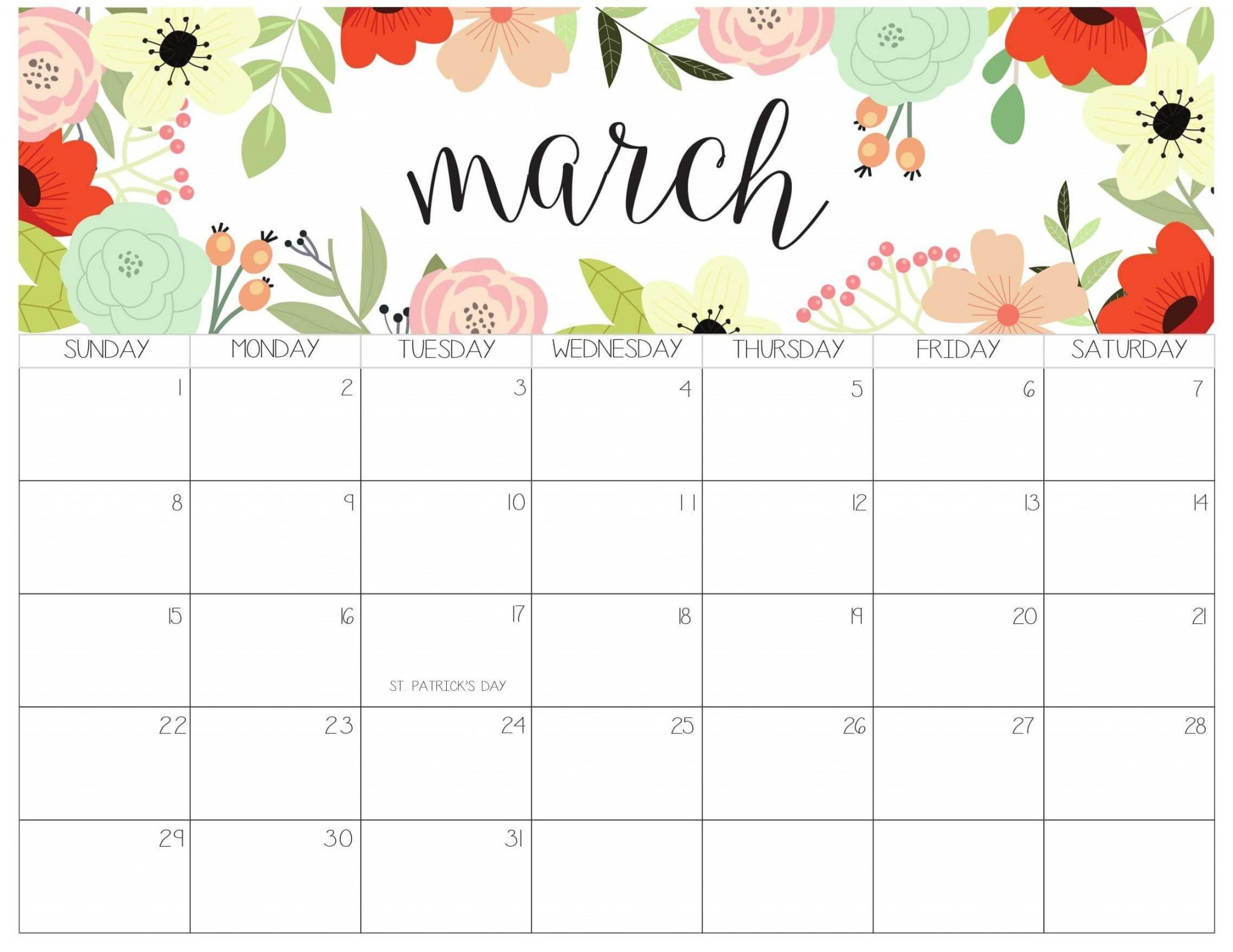 March 2020 Office Desk Calendar | Calendar 2019