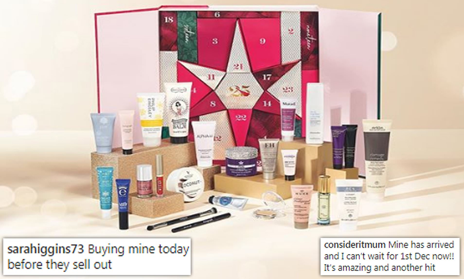 M&amp;S Beauty Advent Calendar 2020 | Calendar Printables Free