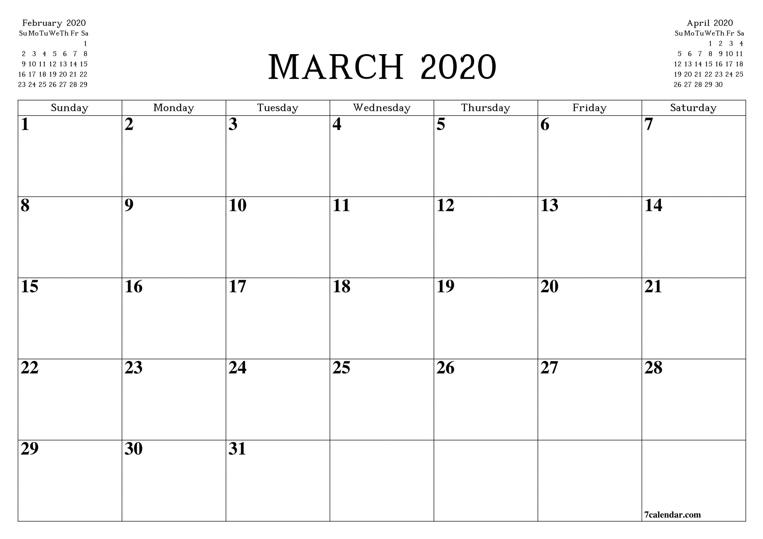 Pick Legal Size Printable Calendar 2020 | Calendar