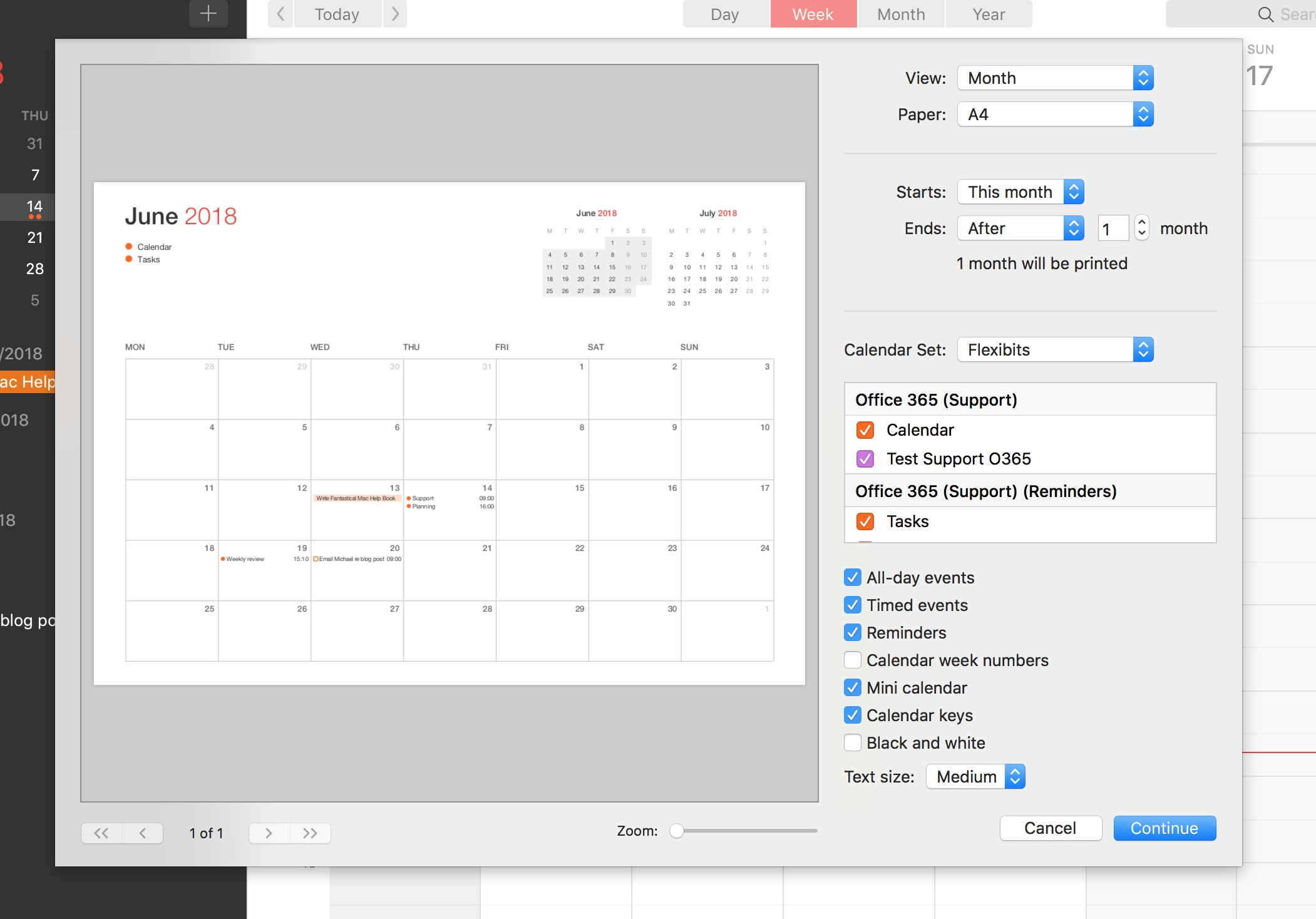 Create A Printable Calendar On Ipad