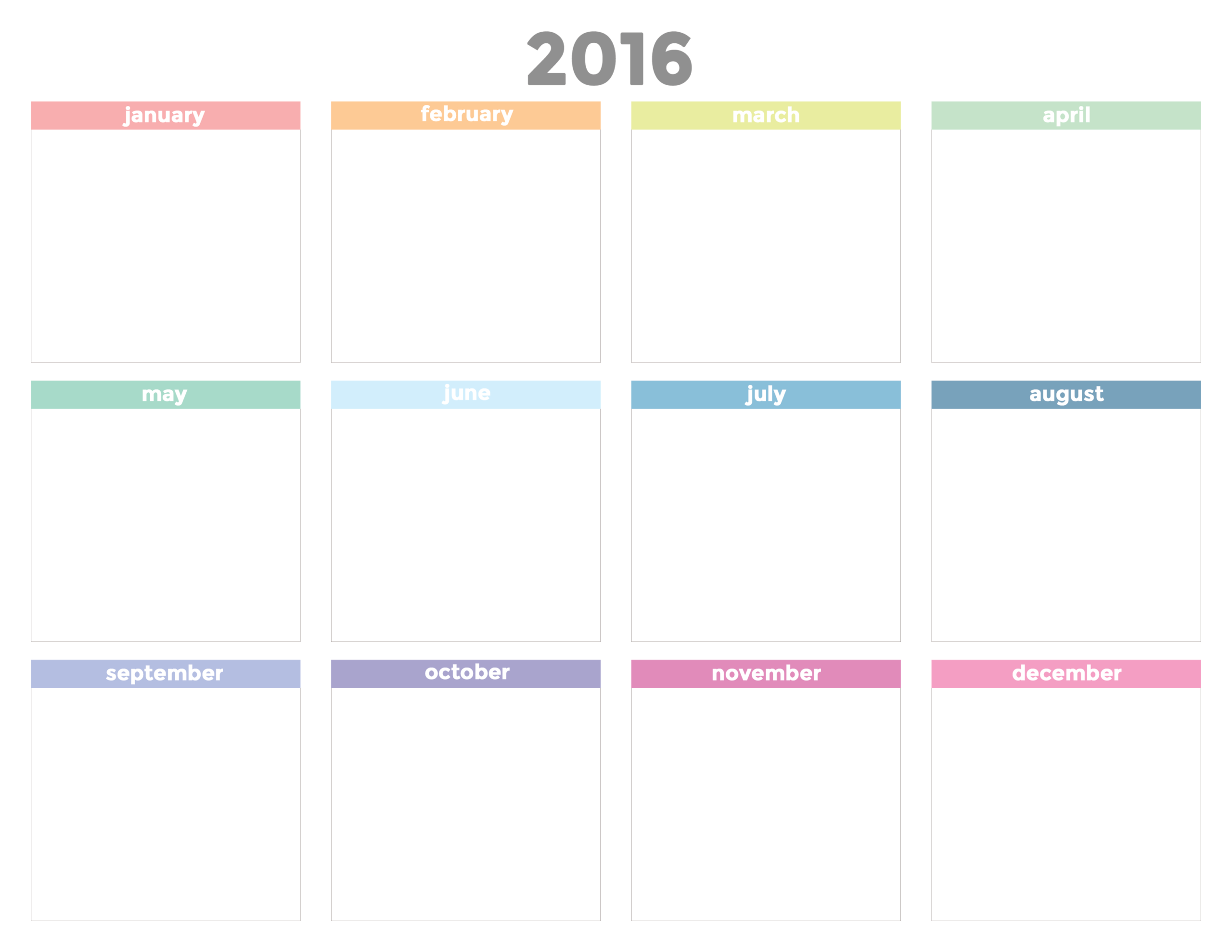 Free Printable Goal Calendar Calendar Printables Free Templates
