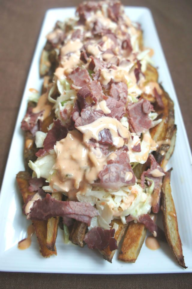 Reuben French Fries | Jewish Recipes, Party Snack Food