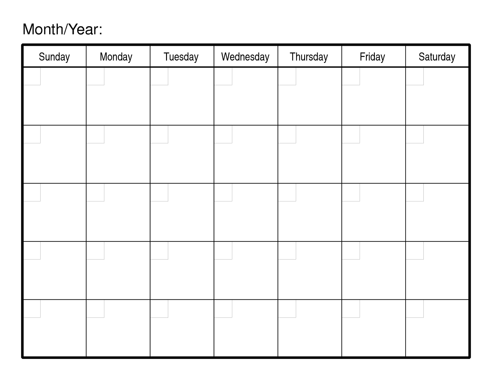 Sample Calendars To Print | Activity Shelter