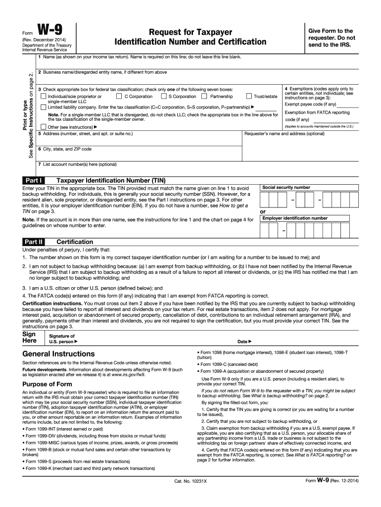 W9 2020 Form Pdf | Calendar Template Printable Monthly Yearly