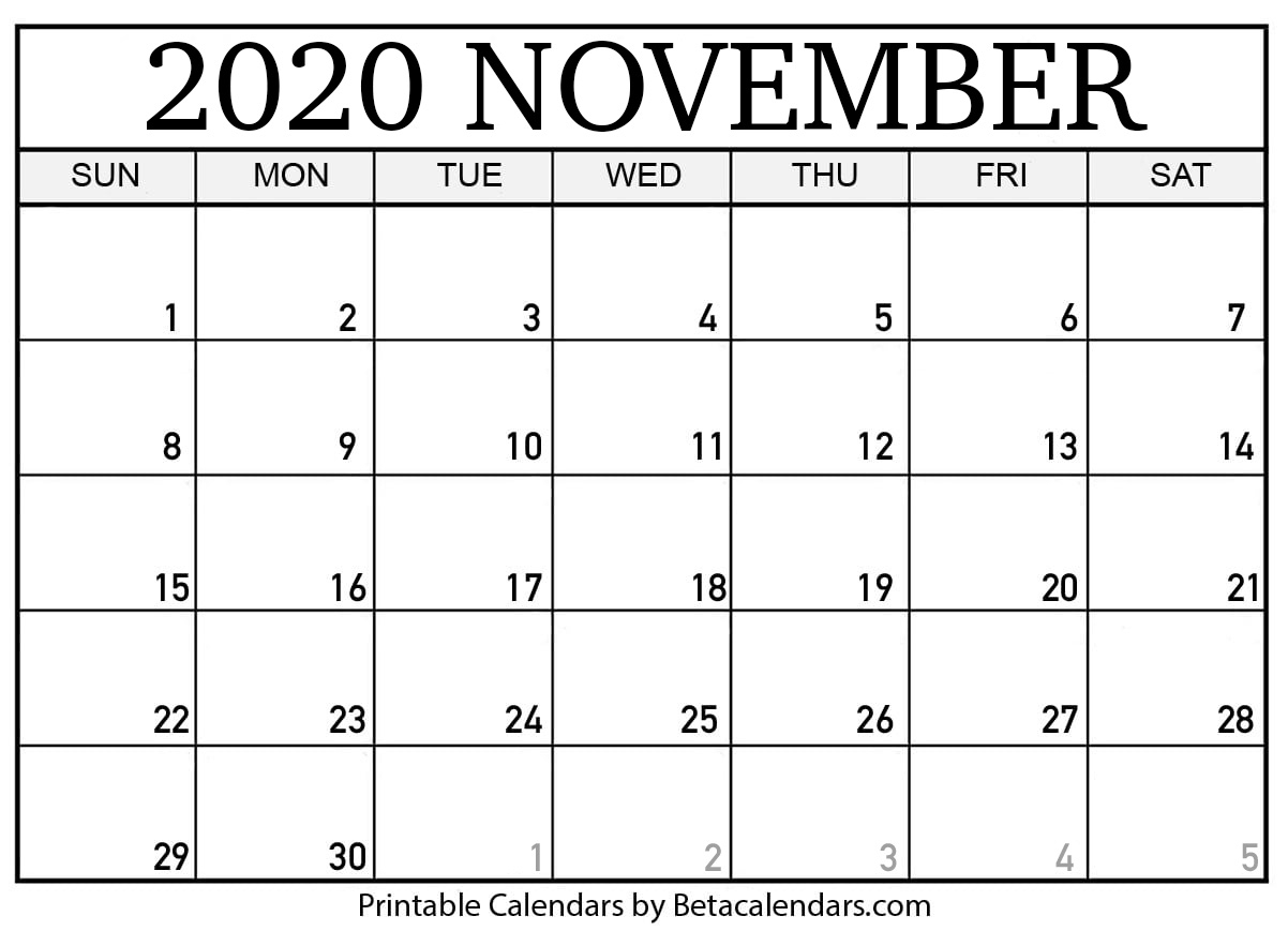 What Number Is 5Th November 2020 In The Years Calender