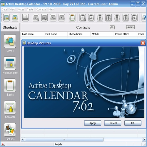 Xemicomputers Active Desktop Calendar V7.94 Keygen