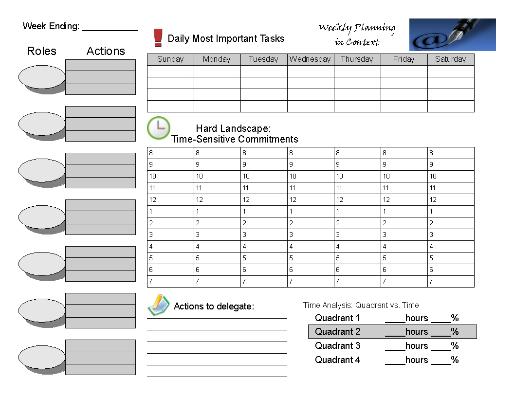 seven habits of highly effective people planner