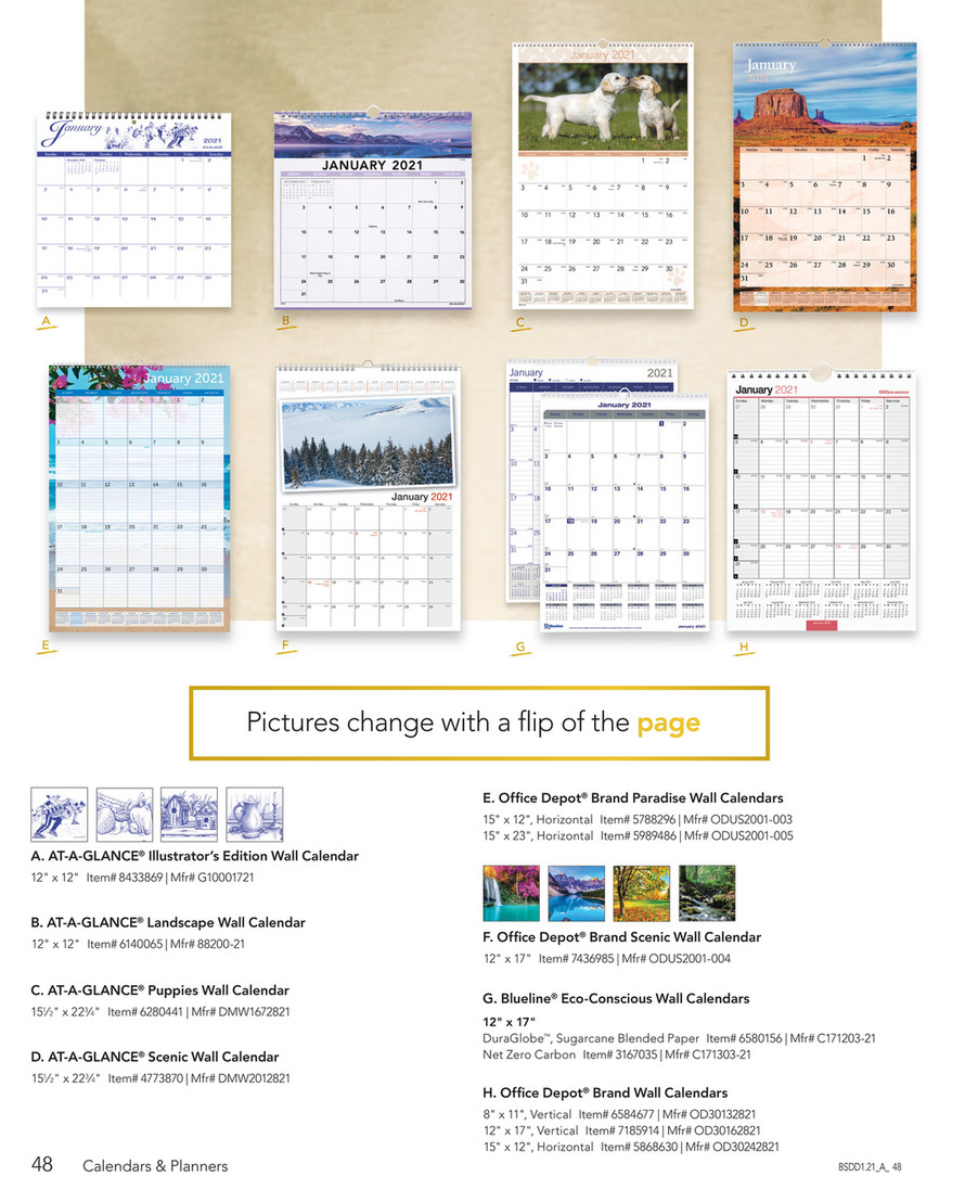 Calendars &amp; Planners 2021 - Page 56