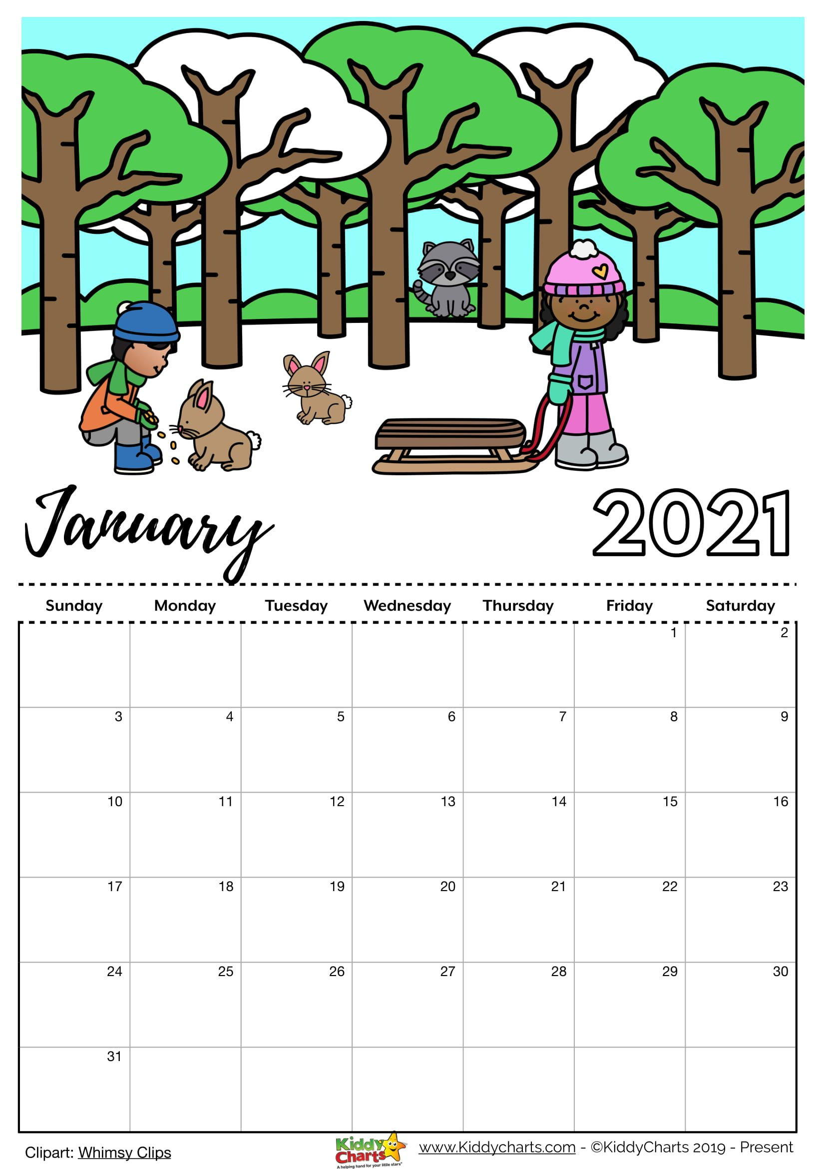 Check Our New Free Printable 2021 Calendar! In 2020