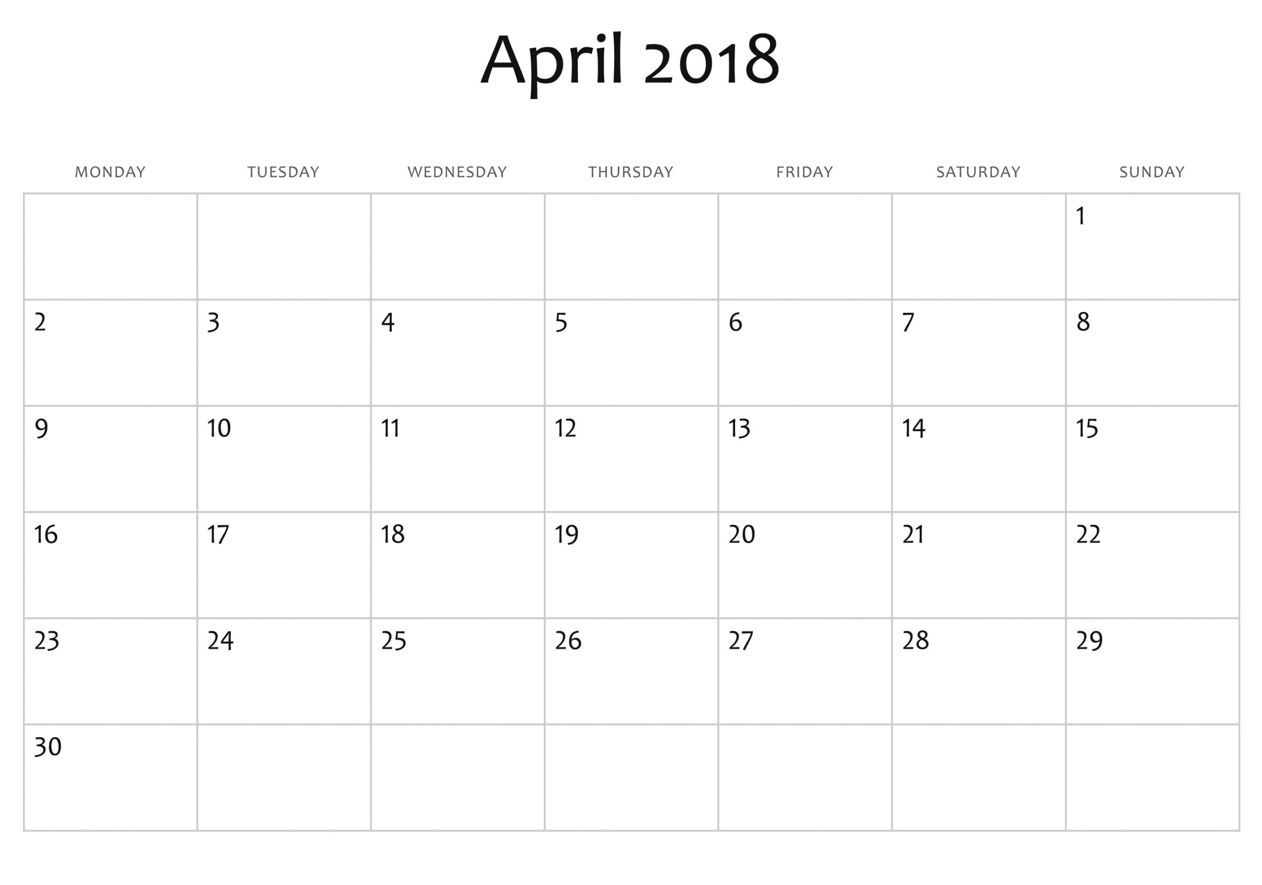 Dashing Monthly Calendar Template You Can Type In In 2020