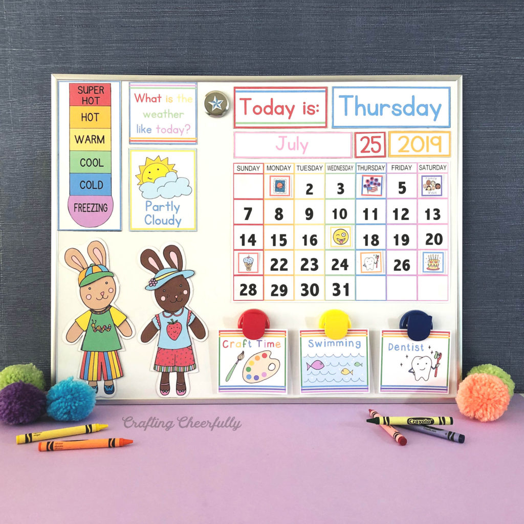 Diy Children&#039;S Calendar. How To Create A Handmade Calendar