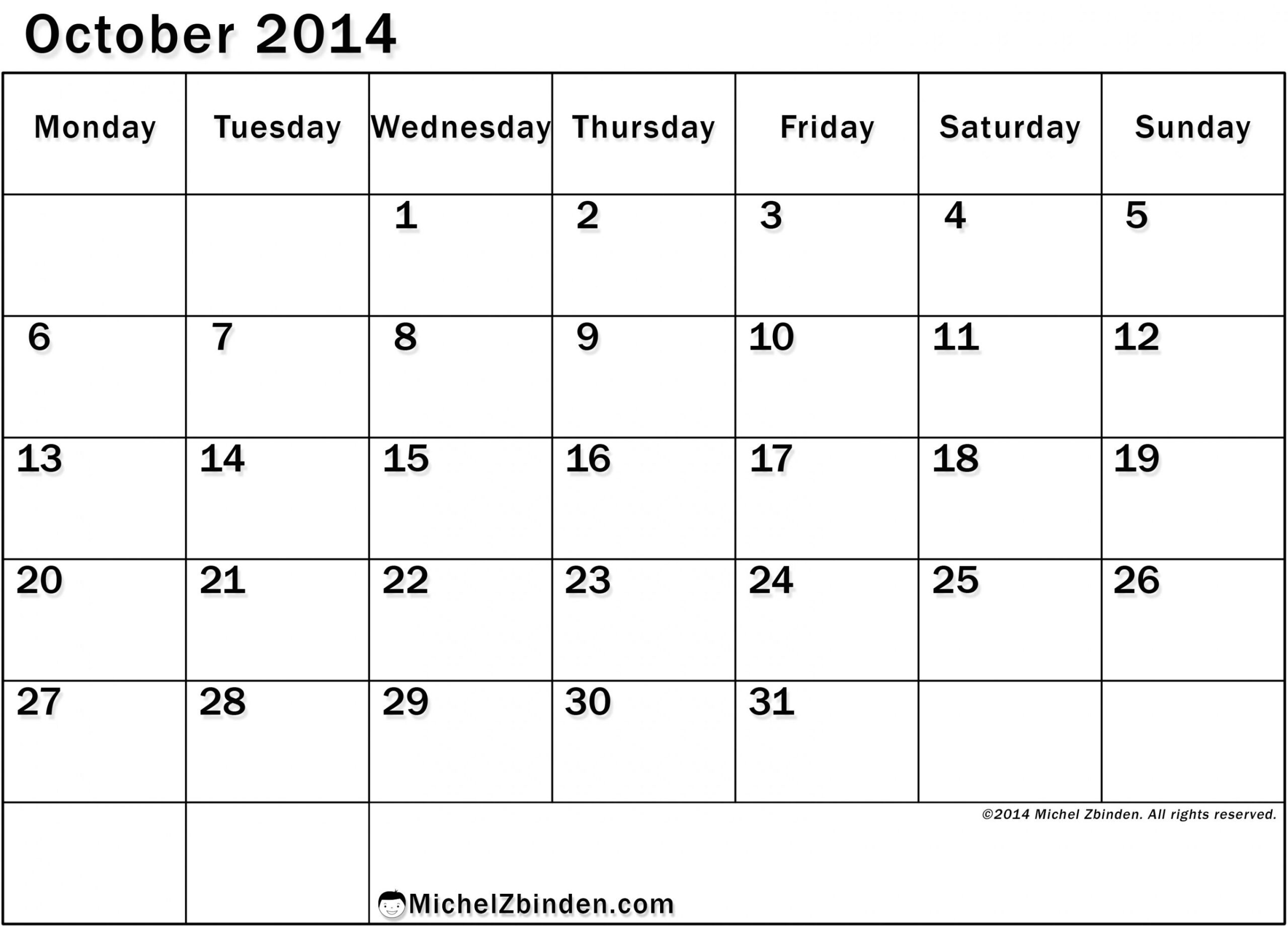 printable calenderscom big squares calendar printables free templates