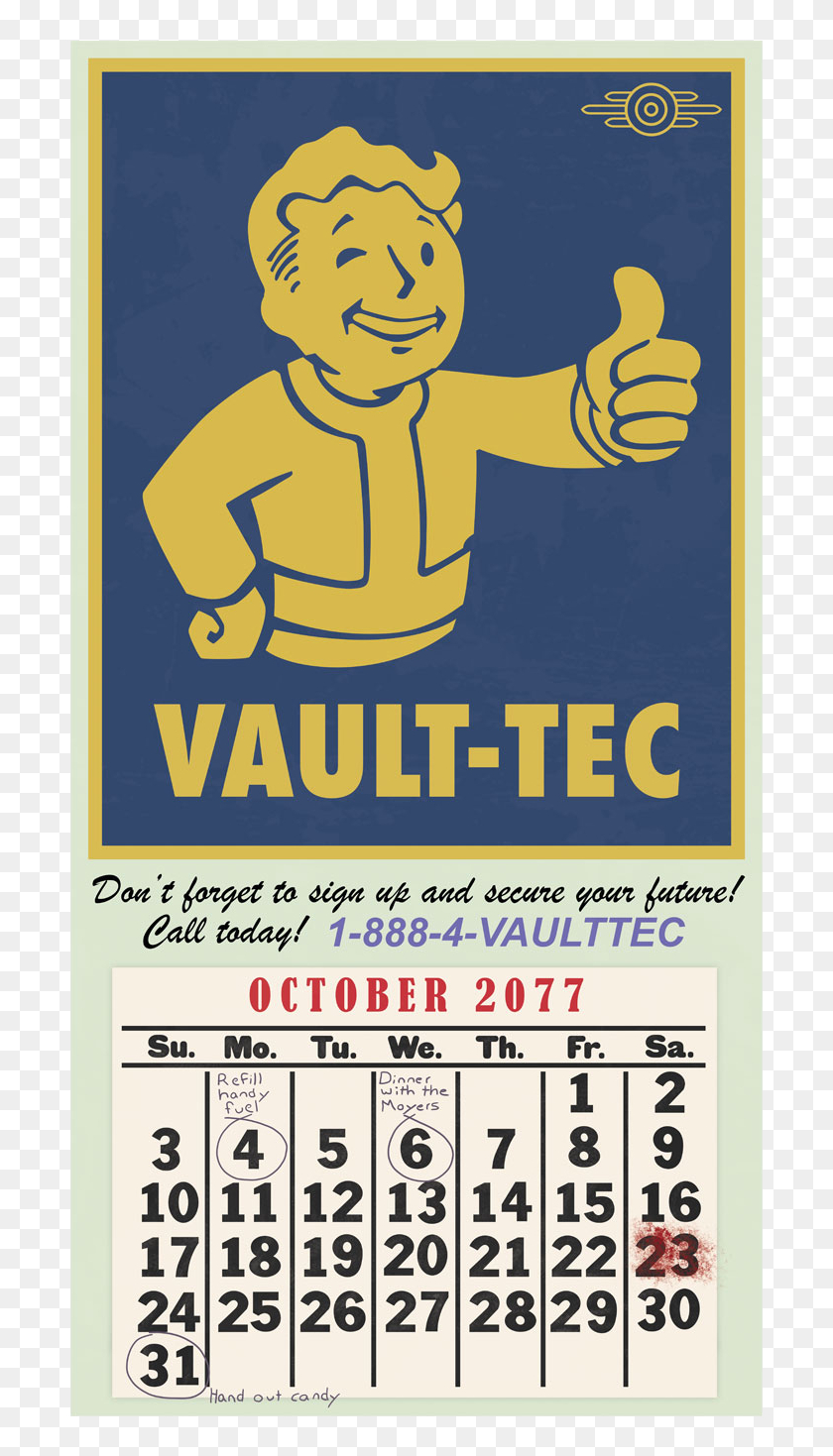 Fallout 4 Calendar