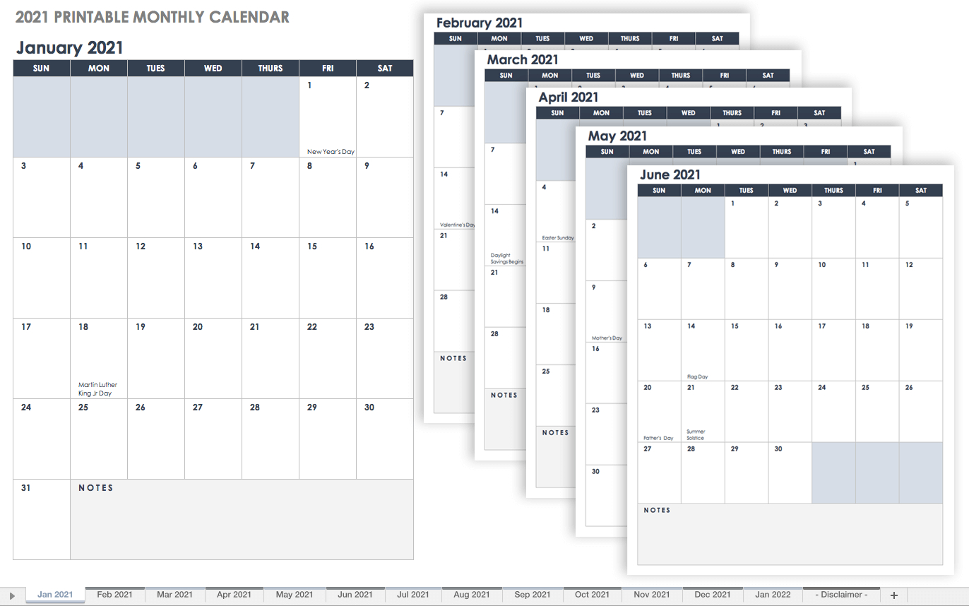 Free Printable Calendar Template That Can Be Typed | Calendar