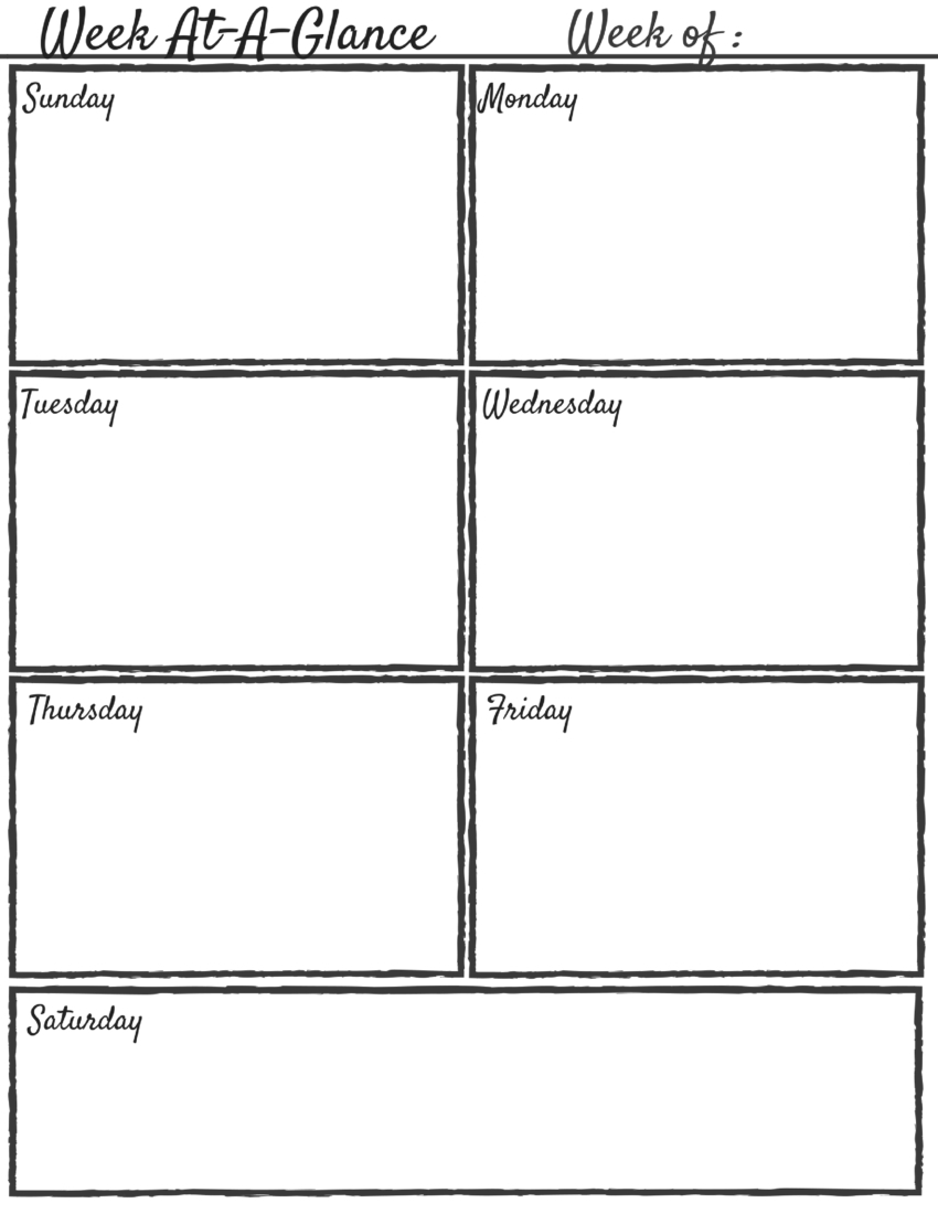 Free Mom Boss Printable Planning Pages - The Ok Mommathe Ok