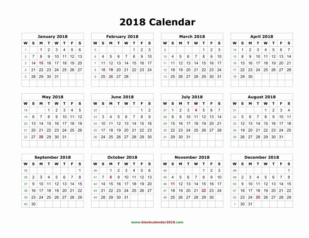 Free Printable Calendar With Large Boxes In 2020 | 12 Month