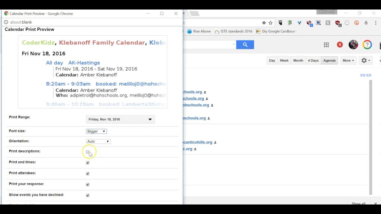 Print Google Calendar With Details How To Calendar Printables Free