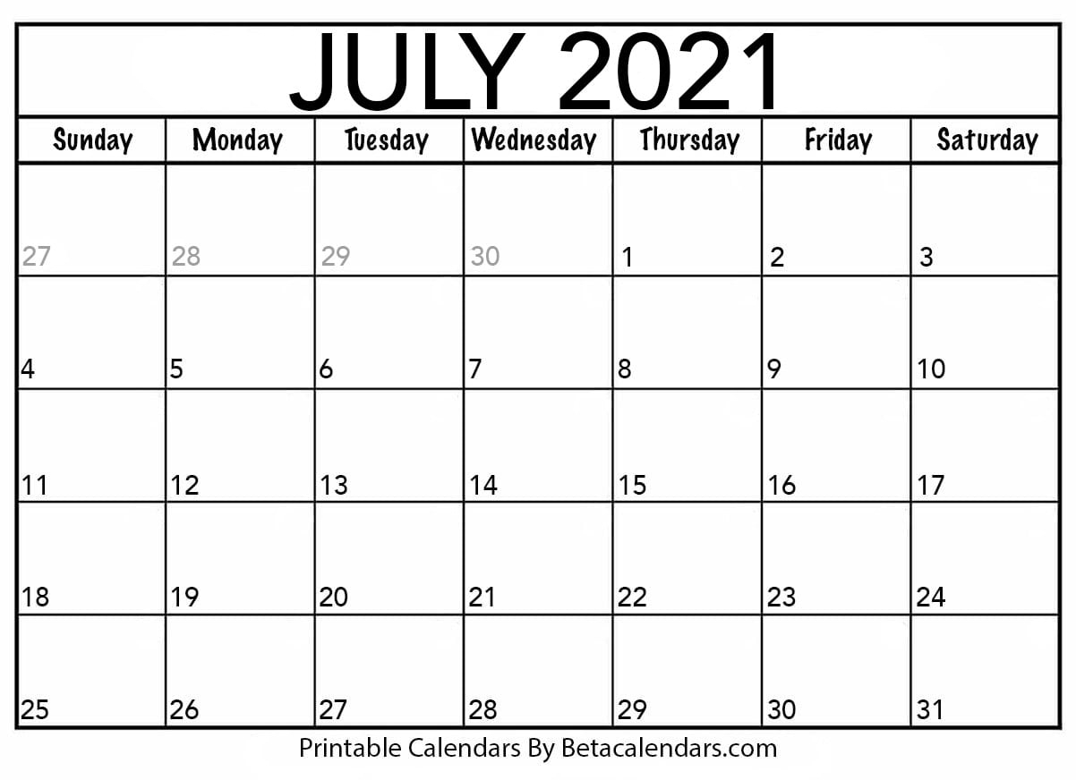 calendar july 2021 calendar printables free templates