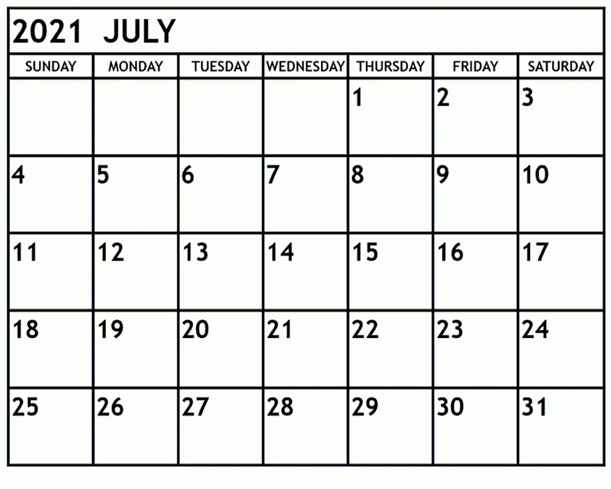 July 2021 Calendar Free Pdf Uk Canada With Holidays
