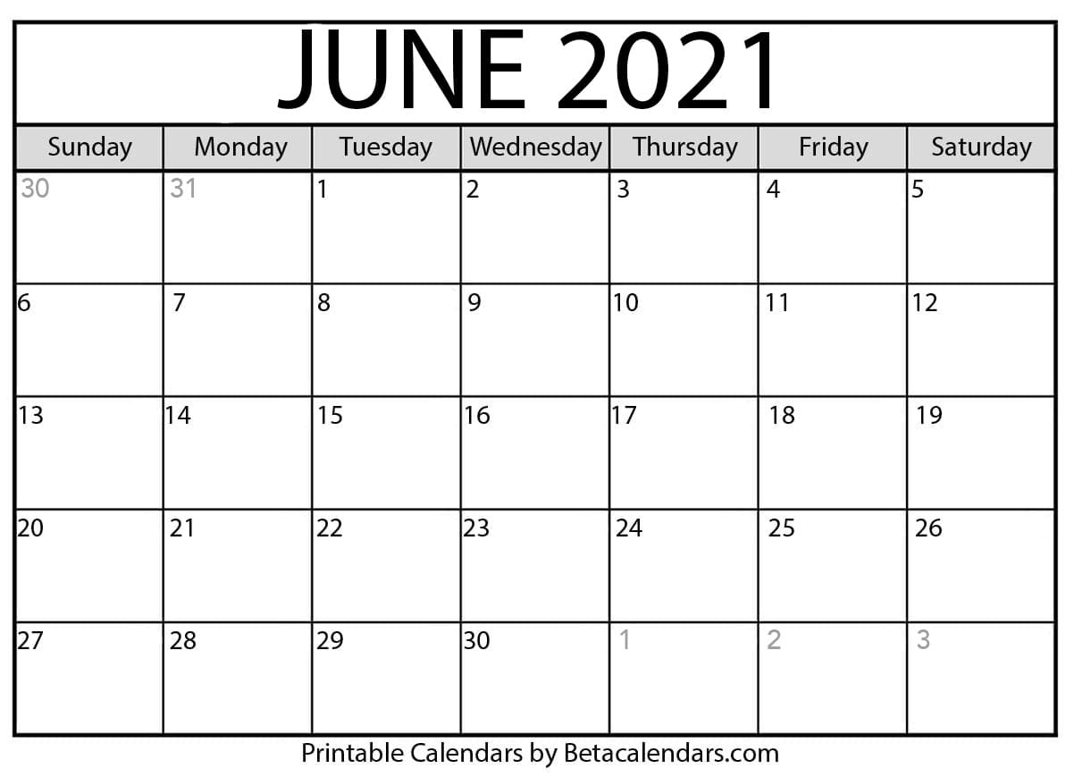 free printable june 2021 calendar calendar printables