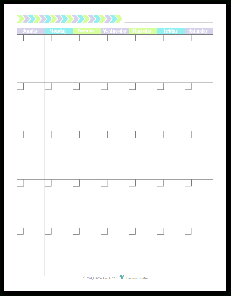 Blank Calendar Saturday Start Calendar Printables Free Templates