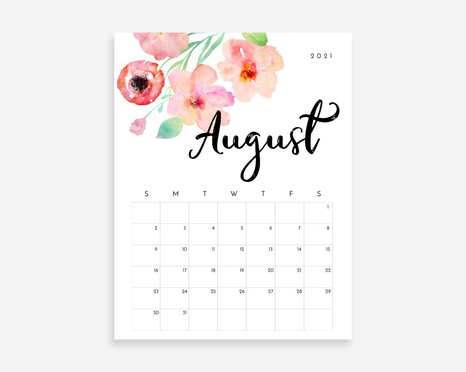 Printable Calendar 2020-2021  Calendar 2020-2021 Printable