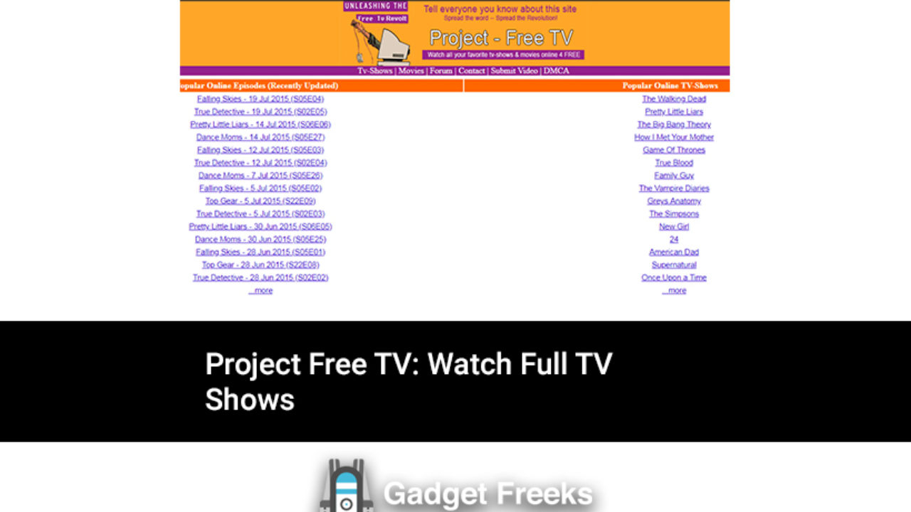 Project Free Tv (2020): Top 11+ Best Alternatives To Watch