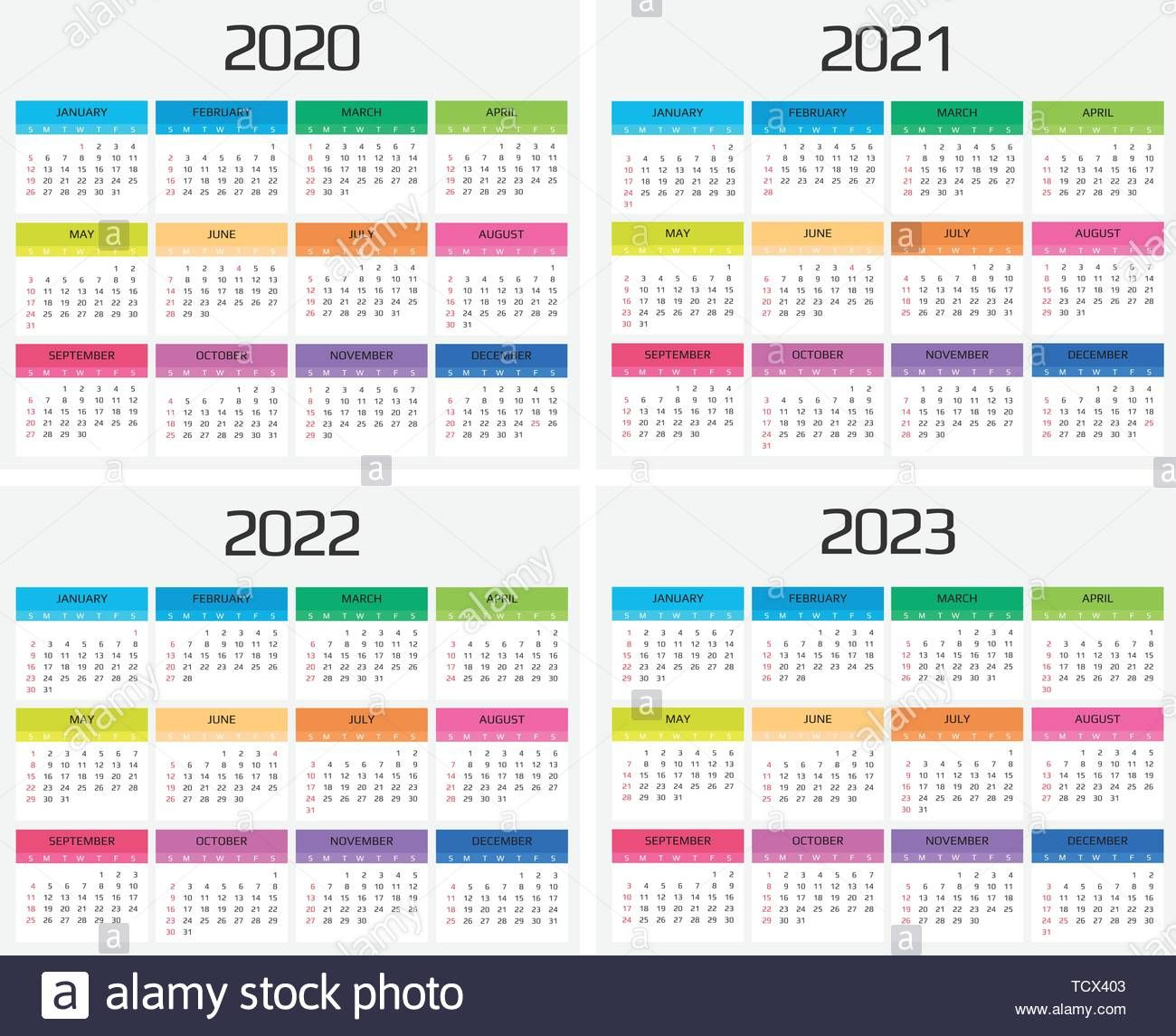 20+ 2020 2021 2022 Calendar - Free Download Printable