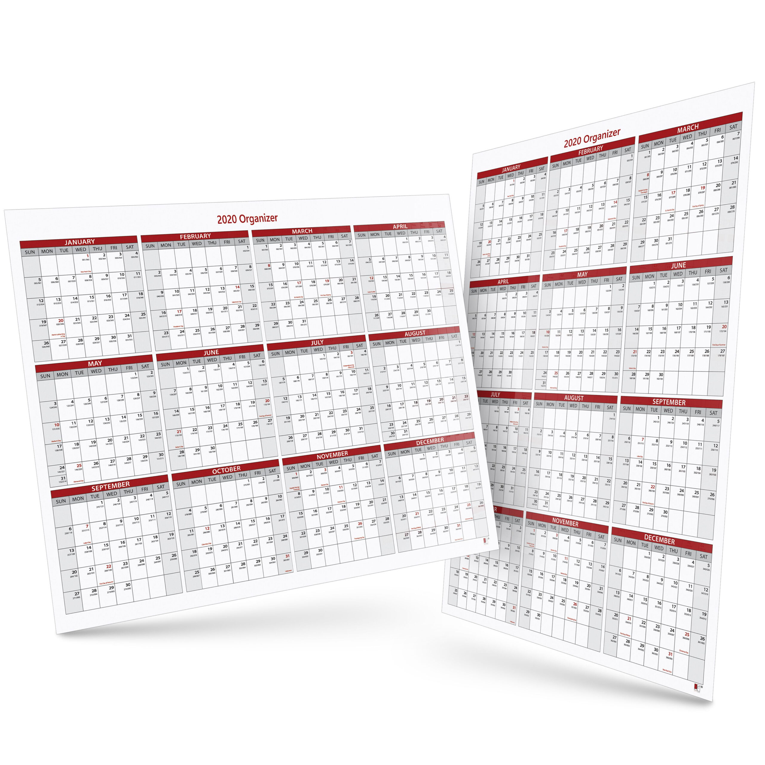 2020 Office Wall Calendar In 2020 | Dry Erase Calendar Wall Calendar Dry Erase