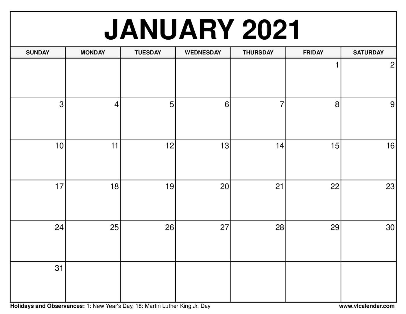 Calendar Settings Blank 2021 | Calendar Printables Free Templates