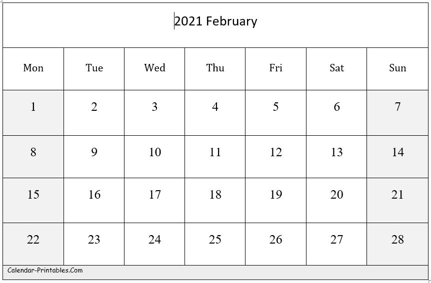 2021 Calendar Templates Editableword - 15 Free Monthly