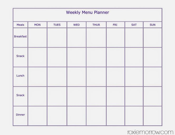 7 Day Weekly Calendar Calendar Printables Free Templates