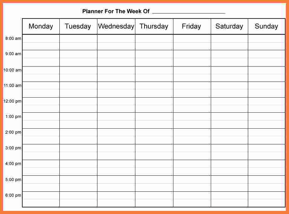 7 day weekly calendar free printable template calendar printables