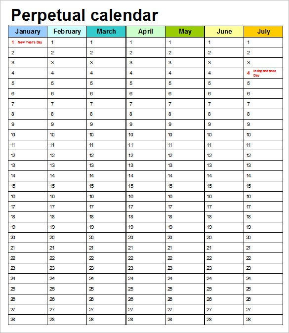 Calendar Template - 41+ Free Printable Word Excel Pdf