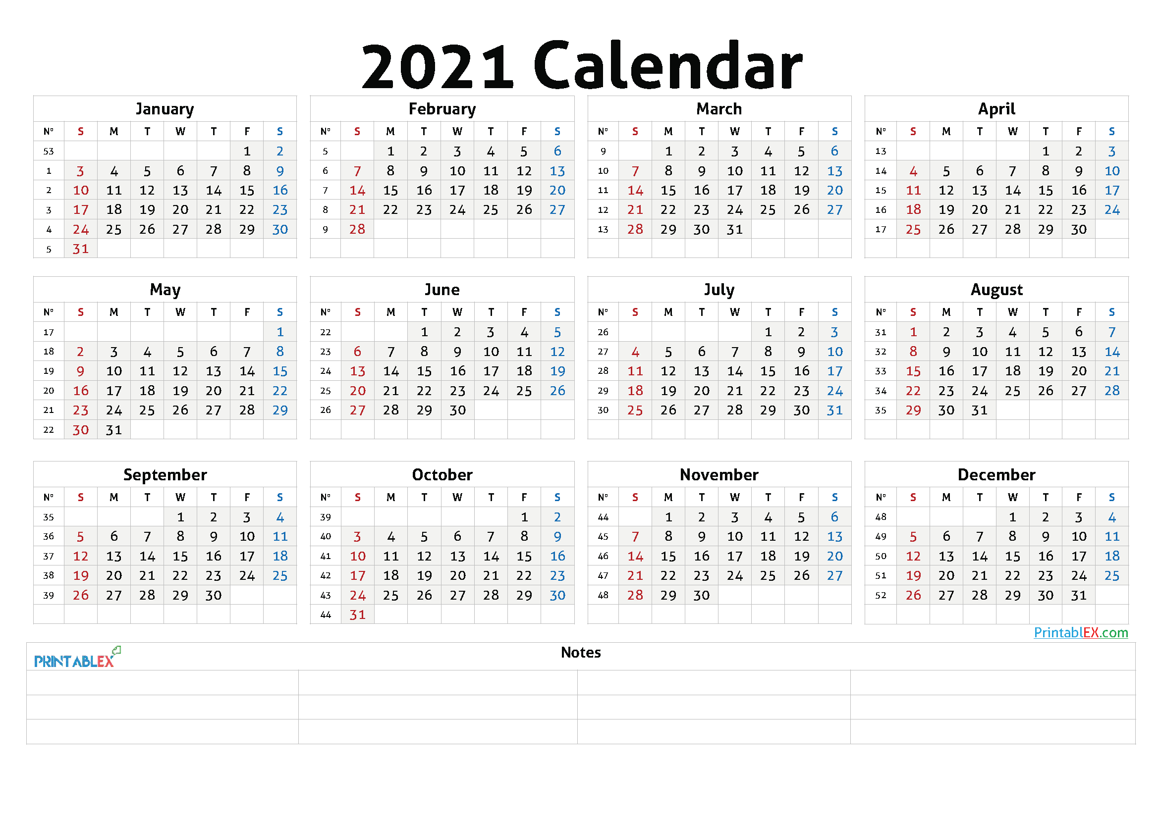 Cute Printable Calendar 2021 - 21Ytw48 In 2020 | Free