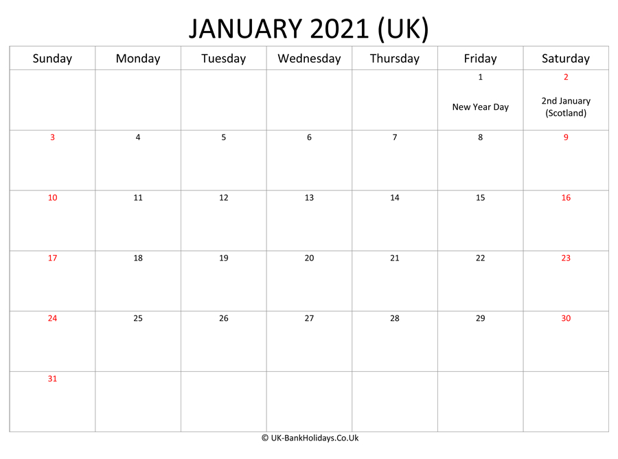 Editable Monthly Calendars 2021