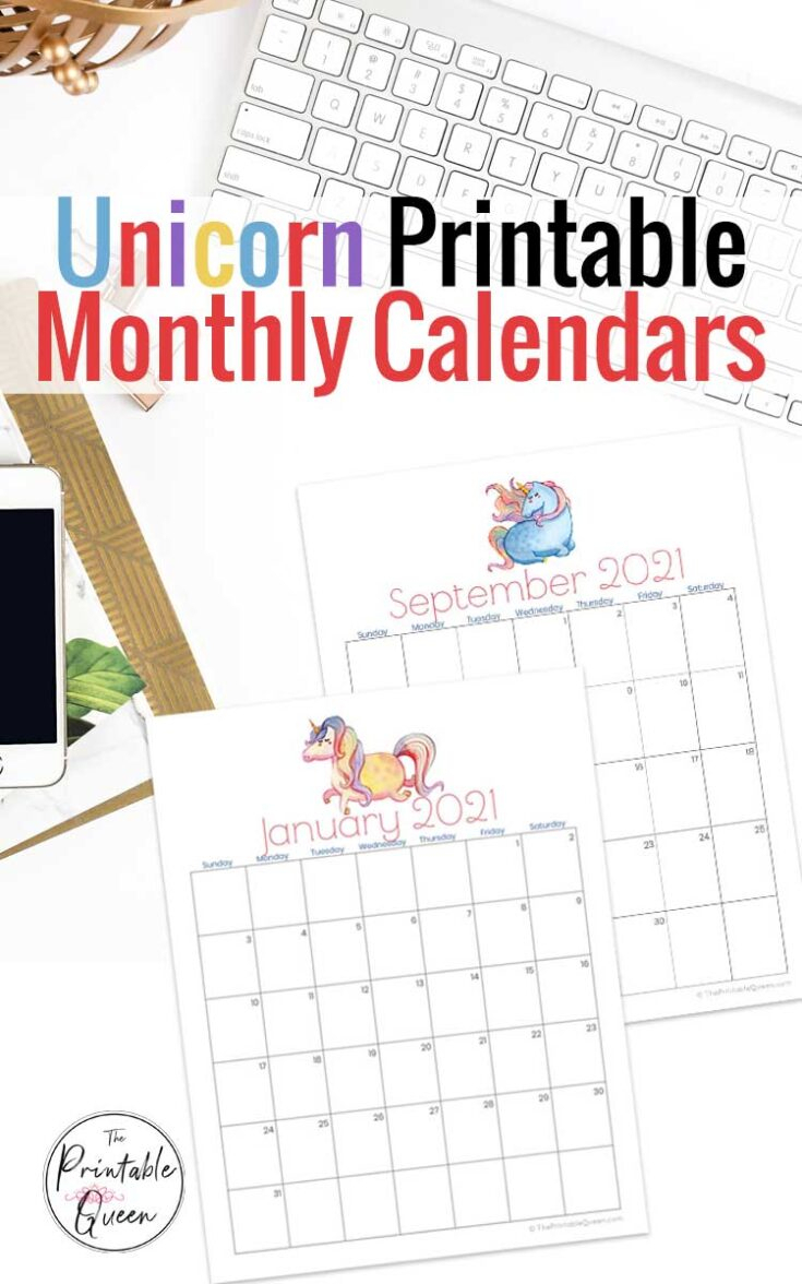 Free Printable 2021 Calendars