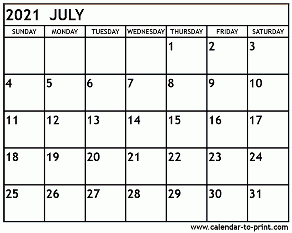 June July August 2021 Calendar Free Printable Template Printable Images