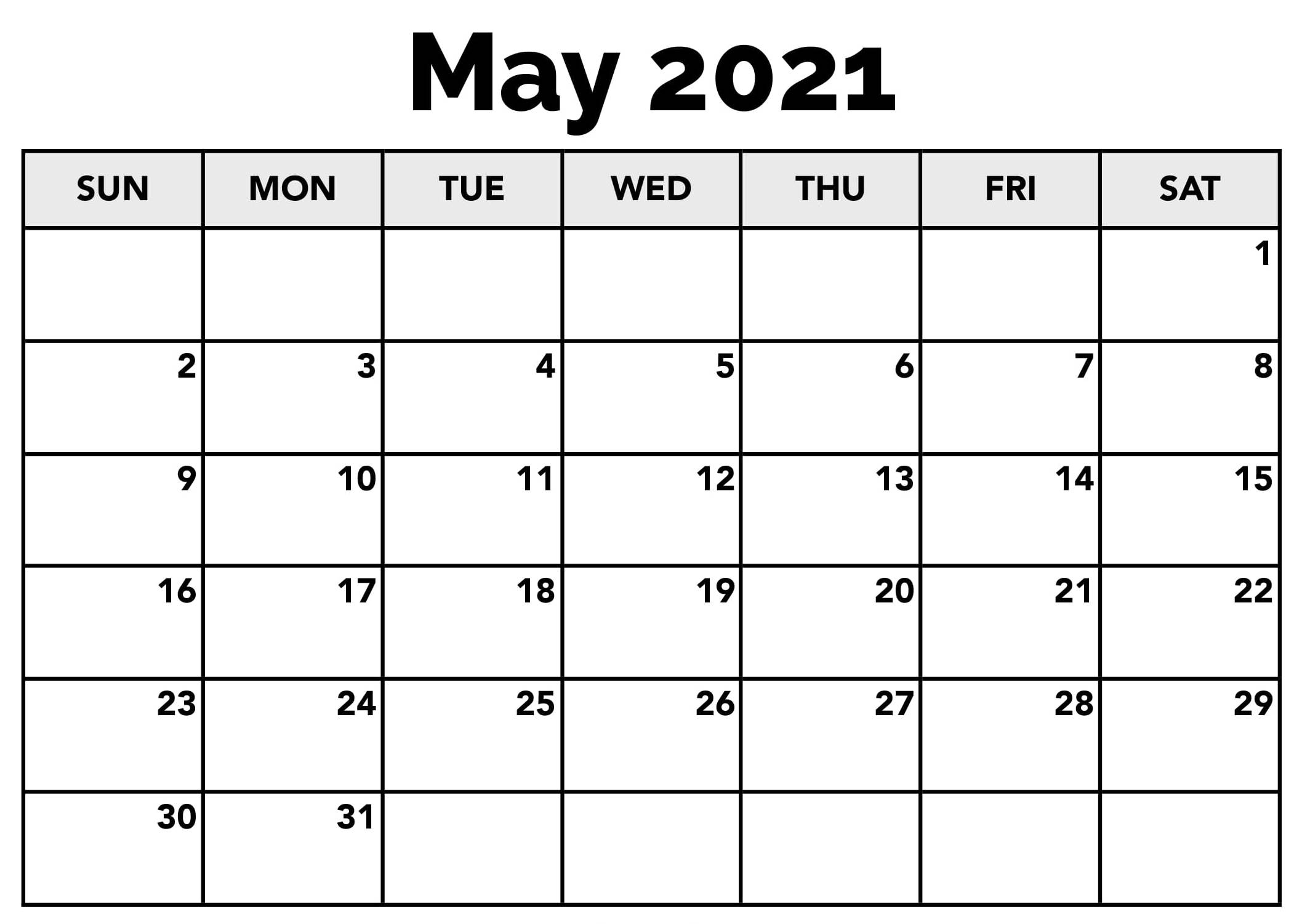 May 2021 Calendar Nz Templates With Holidays - One