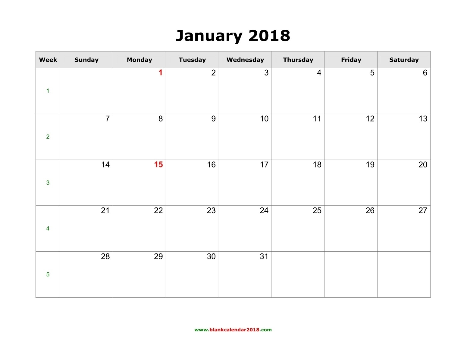 Monthly Calendar Type In | Calendar Template Printable