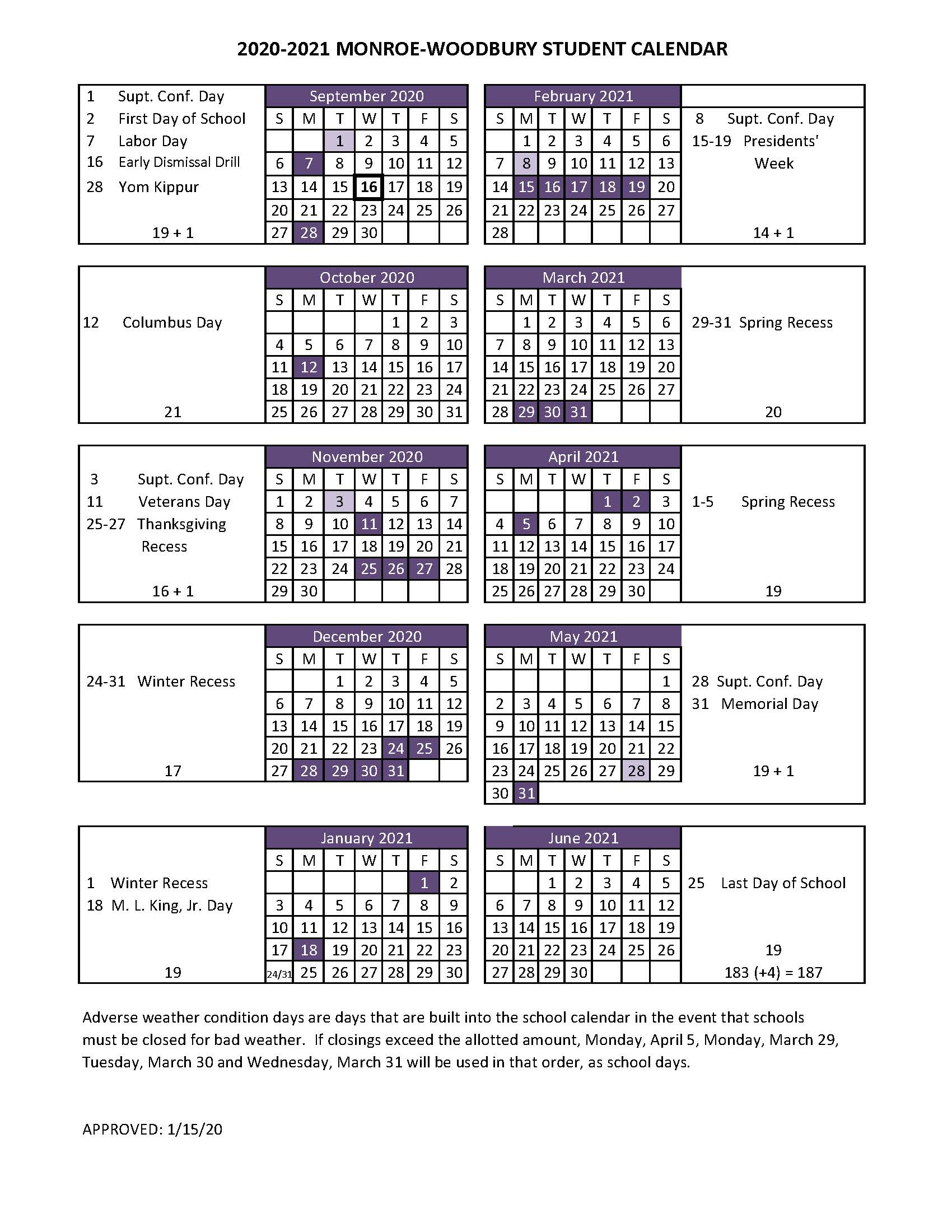 2021 M Day Calendar Calendar Printables Free Templates