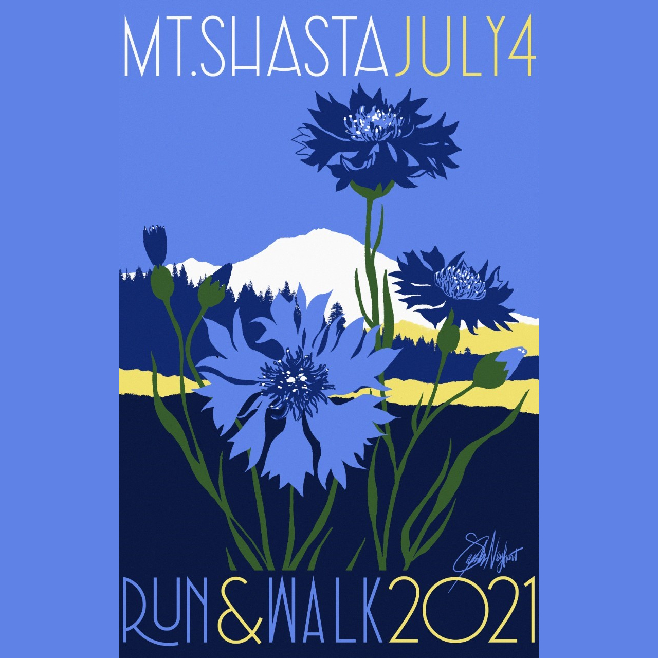 2021 — 2021 Mt Shasta Fourth Of July Virtual Walkrun