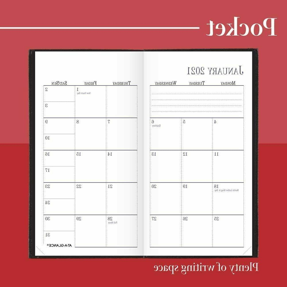 2021 Diaryat-A-Glance Fine Weekly Monthly Diary