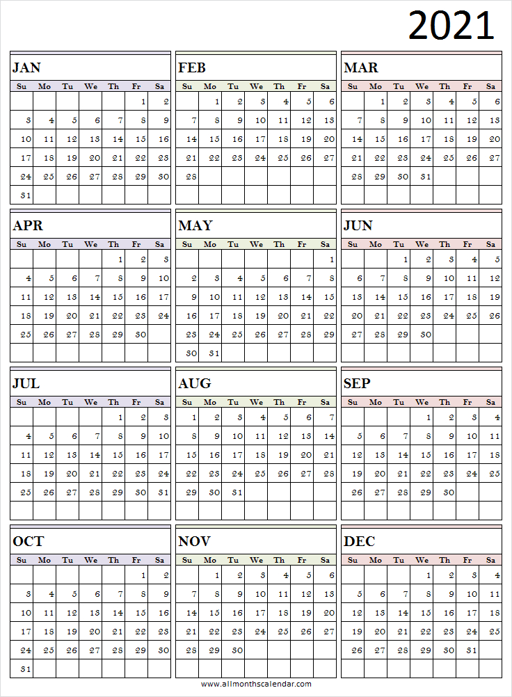 Calender Week 2021 English Xls | Calendar Printables Free Templates